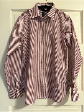 J. Crew Pinstripe Dress Shirt